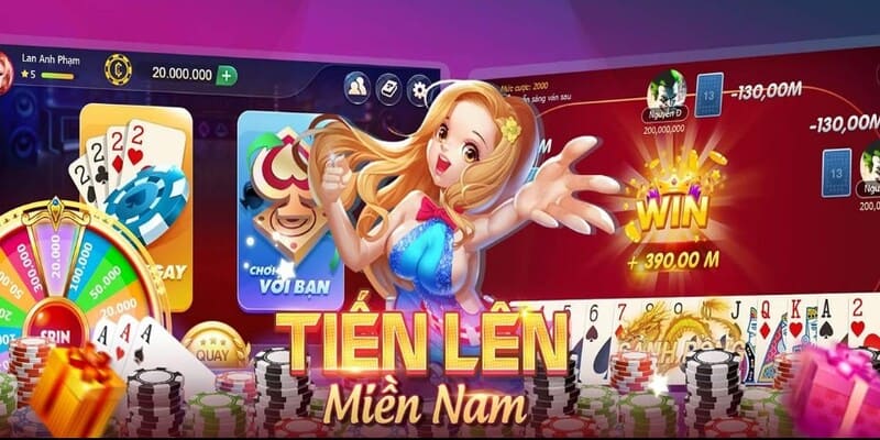 Game bài Tiến Lên miền Nam dễ rinh thưởng lớn